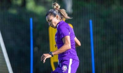 Marta retornou aos treinos com o Orlando Pride