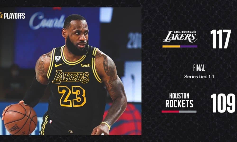 Lakers x Rockets - playoffs NBA
