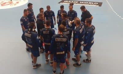 Fabio Chiuffa brasileiros Liga Europeia de handebol Dobrogea Sud Bidasoa Irun Matheus Francisco BM Benidorn Leonardo Ferrugem