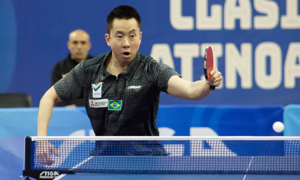 Gustavo Tsuboi Tênis de Mesa Brasileiro Copa do Mundo