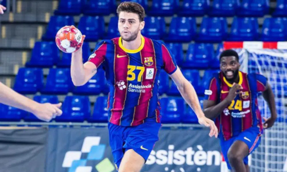 Haniel Langaro Barcelona Handebol Brasileiros Champions League handebol masculino