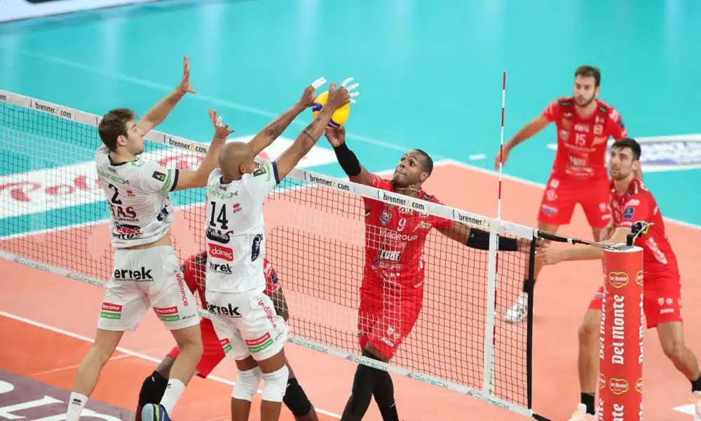 Leal foi o maior pontuador do Civitanova na partida