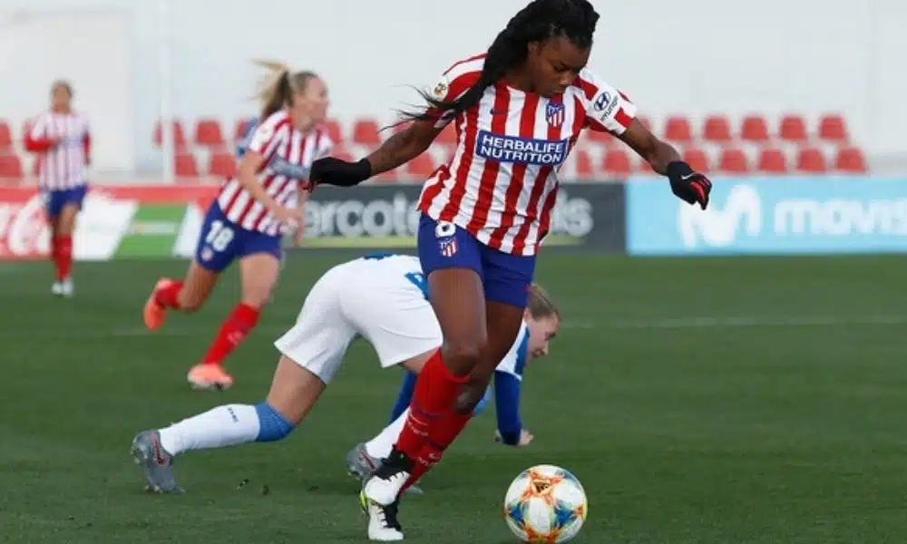 Campeonato Espanhol de futebol feminino - Atlético de Madrid - Real Madrid - Ludmila - Barcelona