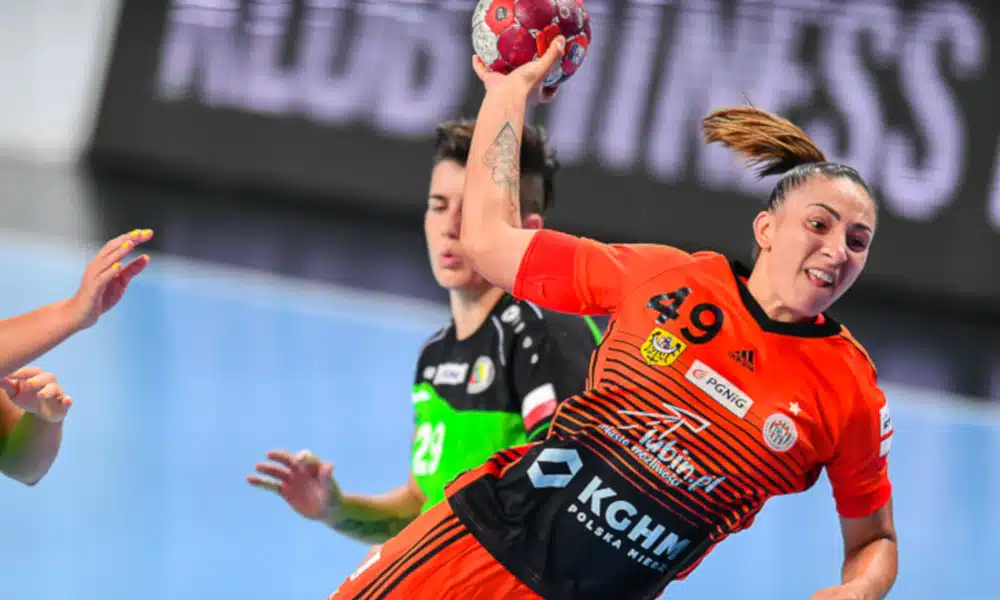 Patricia Matieli MKS Zaglebie Lubin Liga Europeia handebol feminino