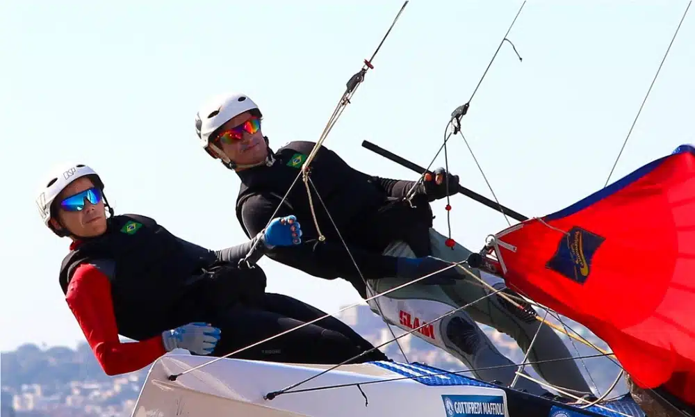 Samuel Albrecht e Gabriela Nicolino - Nacra 17 - Tóquio 2020