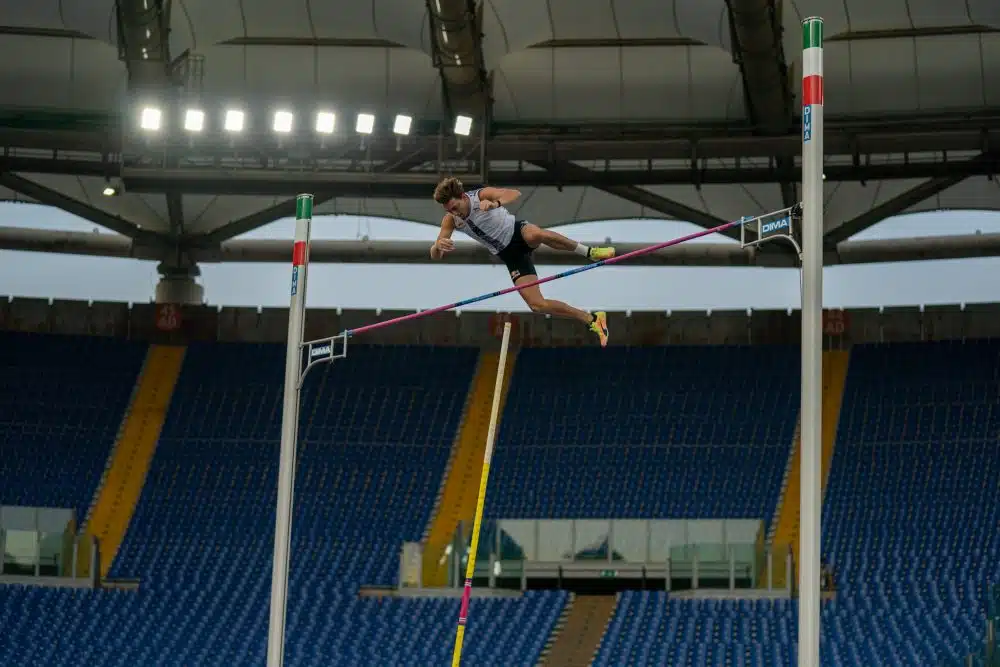 Duplantis salto com vara Liga Diamante