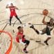 O brasileiro Bruno Caboclo assistiu do banco de reservas a derrota do Houston Rockets para o Oklahoma City Thunder em partida válida pela primeira fase dos playoffs da NBA. O confronto desta segunda-feira (31) foi decidido nos segundos finais, com o armador Chris Paul sendo determinante na vitória por 104 a 100. Com o resultado, a definição do adversário do Los Angeles Lakers acontecerá no sétimo e último jogo