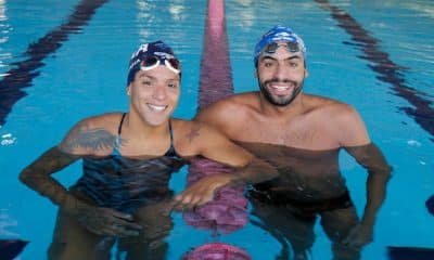 Ana Marcela Cunha e Allan do Carmo voltam a competir após sete meses