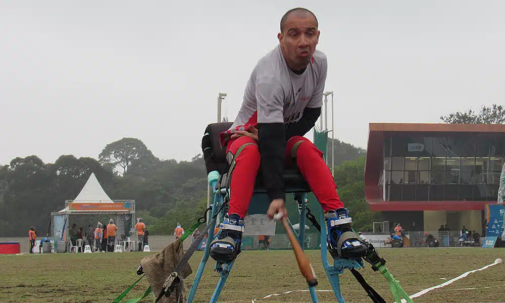 Rafael Mateus lançamento de club Jogos Paralímpicos