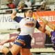 Giulia Guarieiro foi o destaque entre os brasileiros que entraram em quadra nesta sexta-feira handebol