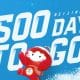 Celebração dos 500 dias para o início dos Jogos Paralímpicos de Inverno de 2022