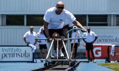 Bobsled e Skeleton do Brasil em treinamento