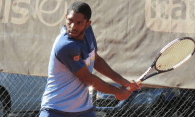 Joao Lucas Reis foi eliminado nas semifinais de duplas do Challenger de Zug, na Alemanha (Divulgação)