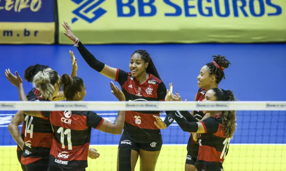 Flamengo vence Minas Super Vôlei
