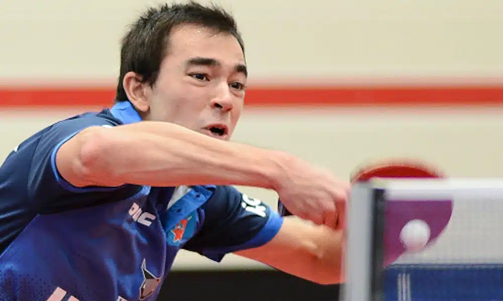 Hugo Calderano tênis de mesa Copa da Alemanha Ochsenhausen