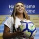 Marta futebol feminino estátua