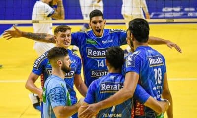 Em um 'jogo de seis pontos' válido pela 5ª rodada da Superliga masculina, o Vôlei Renata se impôs e bateu o Minas Tênis Clube por 3 sets a 0