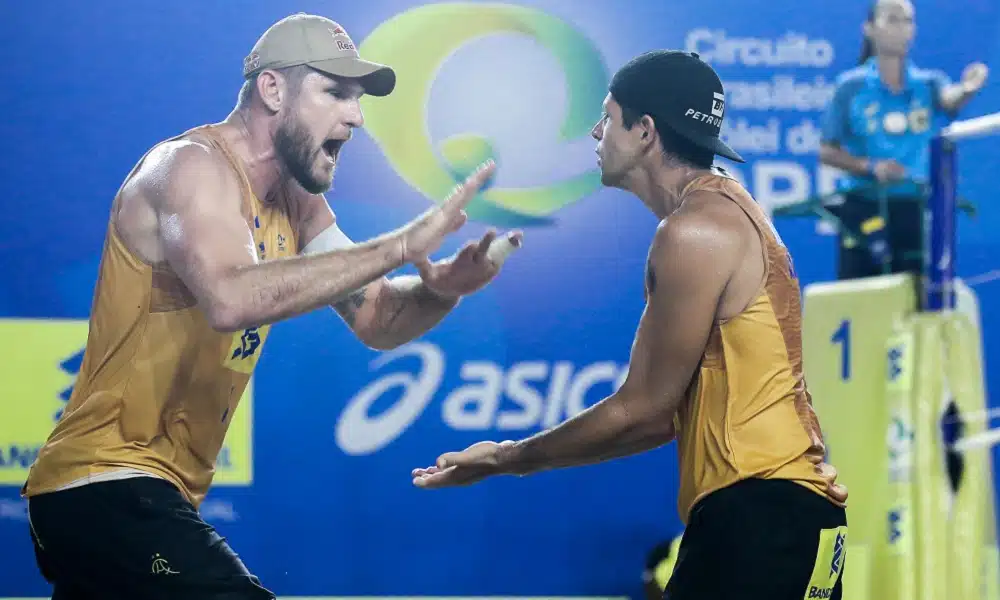 Alison e Álvaro fazem decisão desta terceira etapa do Circuito Brasileiro de Vôlei de Praia