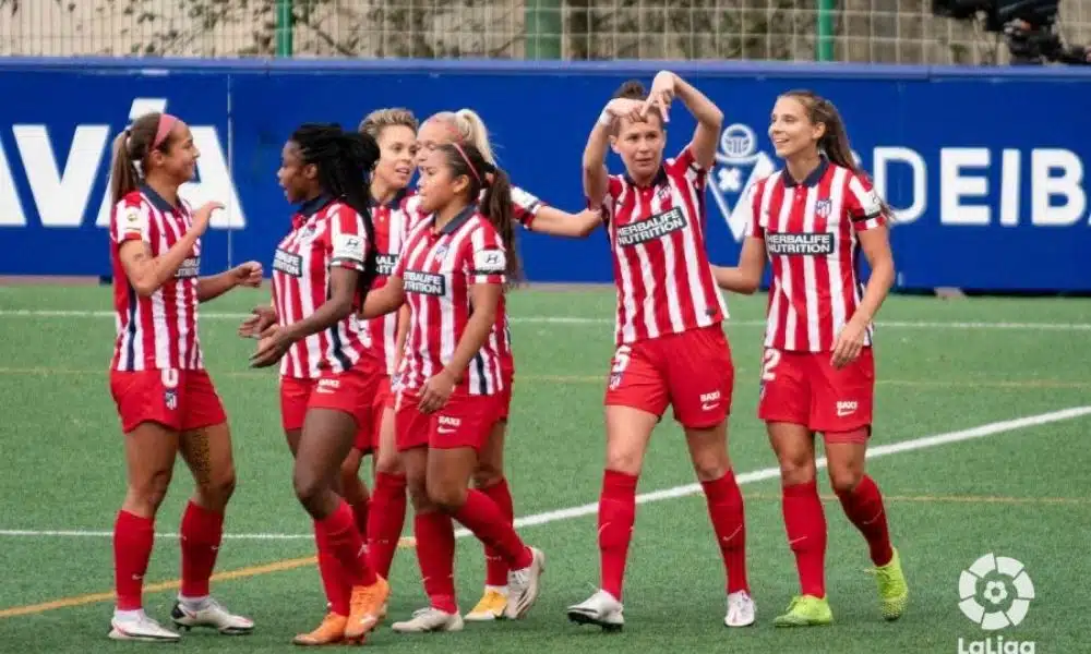 Atlético de Madrid, de Ludmila, vence mais uma