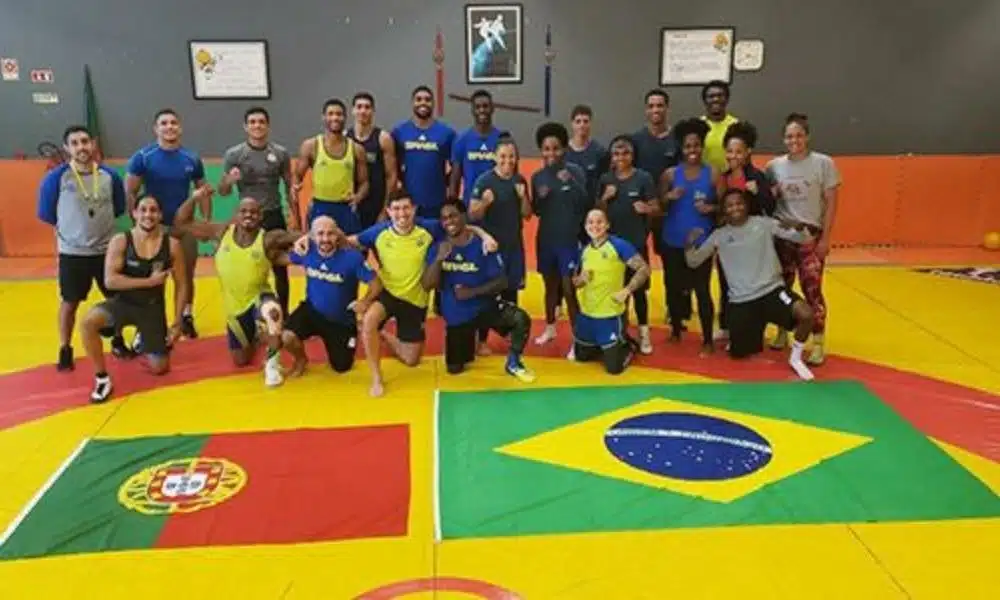 Seleção Brasileira de boxe Missão Europa treino Wrestling