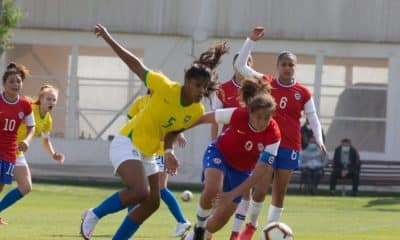Seleção Feminina Sub-17 chile amistoso