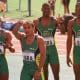 O revezamento 4x100 m do Brasil com Cláudio Roberto