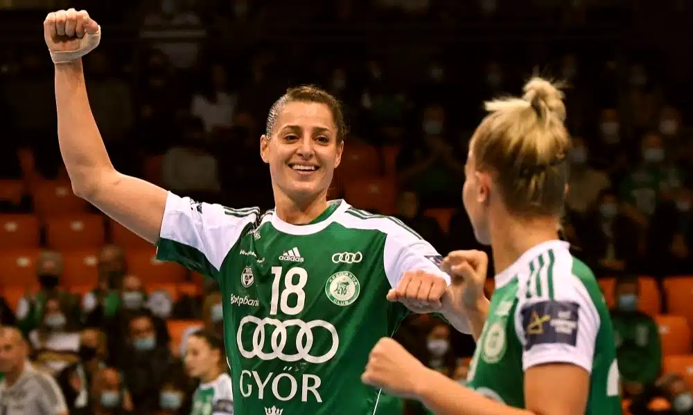 Duda Amorim - Gyori - Champions League de handebol