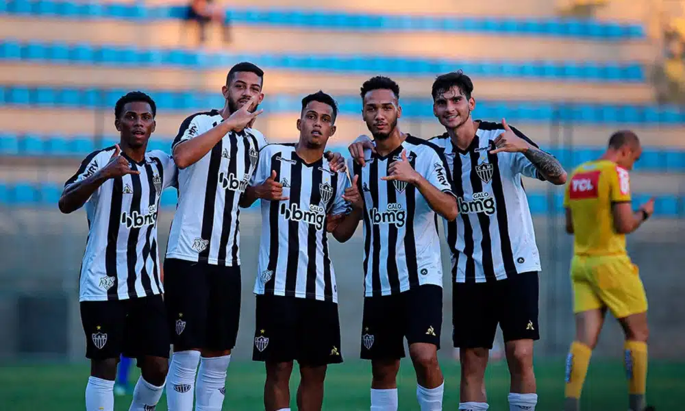 Atlético-MG vence mais uma e aparece na segunda posição do torneio sub-20