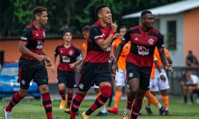 Flamengo e Botafogo - Flamengo - Botafogo - Campeonato Brasileiro Sub-20
