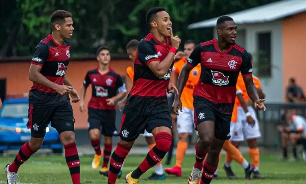 Flamengo e Botafogo - Flamengo - Botafogo - Campeonato Brasileiro Sub-20