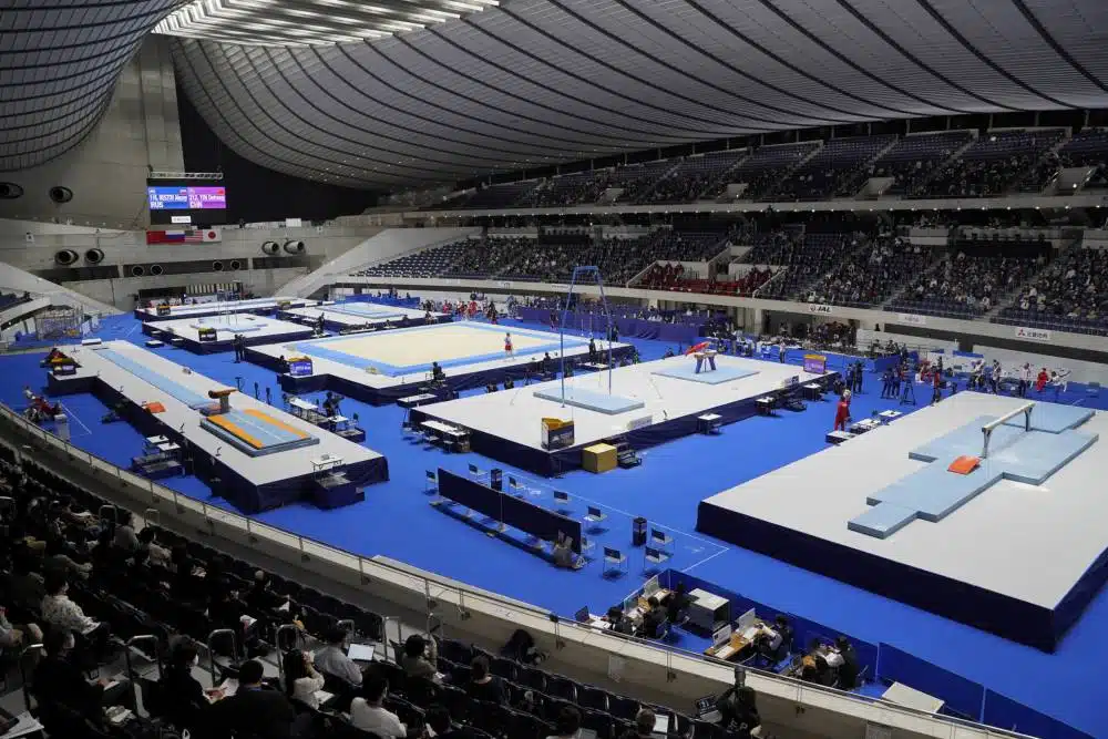 Ginástica artística Estádio Yoyogi
