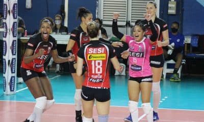Sesi Vôlei Bauru x São Paulo/Barueri - Superliga feminina