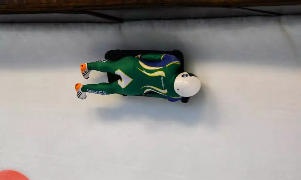 Nicole Silveira é a representante brasileira do skeleton