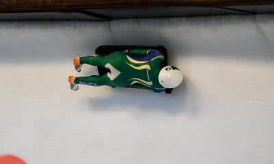 Nicole Silveira é a representante brasileira do skeleton