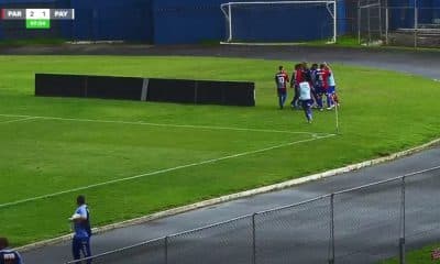 Paraná e Paysandu fecharam a sétima e penúltima rodada da fase de grupos do Campeonato Brasileiro de Aspirantes nesta sexta-feira (13). Em partida disputada no estádio Durival Britto, em Curitiba, o Tricolor bateu o Papão, de virada, por 2 a 1, e se manteve vivo na briga por uma das vagas do Grupo B para as quartas de final da competição nacional. O triunfo coloca o time paranaense na quarta posição da chave, com oito pontos
