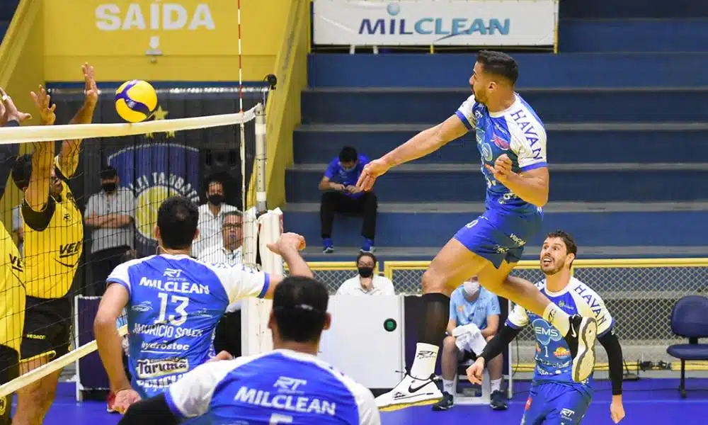 Taubaté vence Guarulhos por 3 a 0 pela 2ª rodada da Superliga masculina