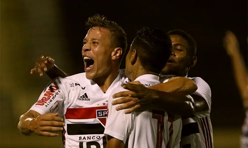 Cruzeiro e São Paulo - Cruzeiro - São Paulo - Campeonato Brasileiro Sub-20