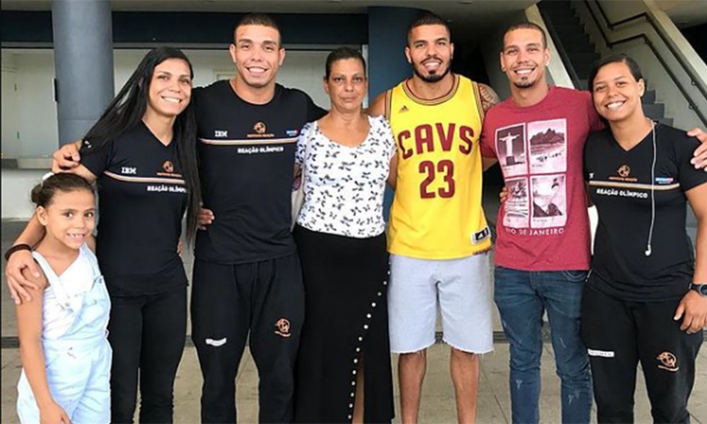 Jéssica Pereira judô família