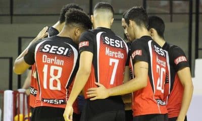 Acompanhe ao vivo: Sesi x Vôlei Itapetininga - Superliga Masculina 