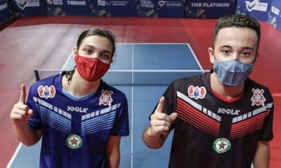 Giovana Grilo e Richard Pinheiro conquistam o Brasileiro de tênis de mesa