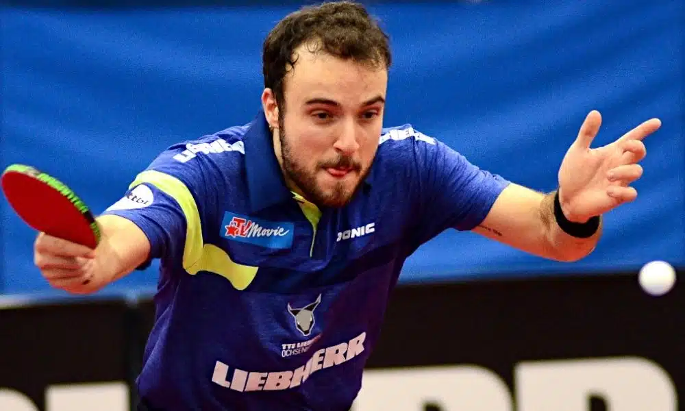 simon gauzy Ochsenhausen bundesliga de tênis de mesa calderano
