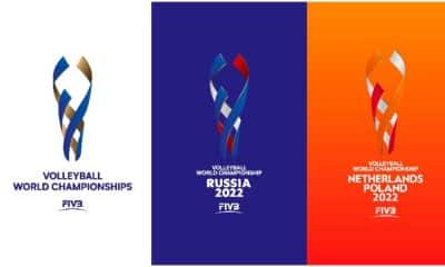 Logos mundial de vôlei masculino e feminino