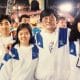 Equipe tênis de mesa em Barcelona-1992