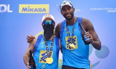 Evandro e Bruno Schmidt - André e George - Circuito Brasileiro de vôlei de praia