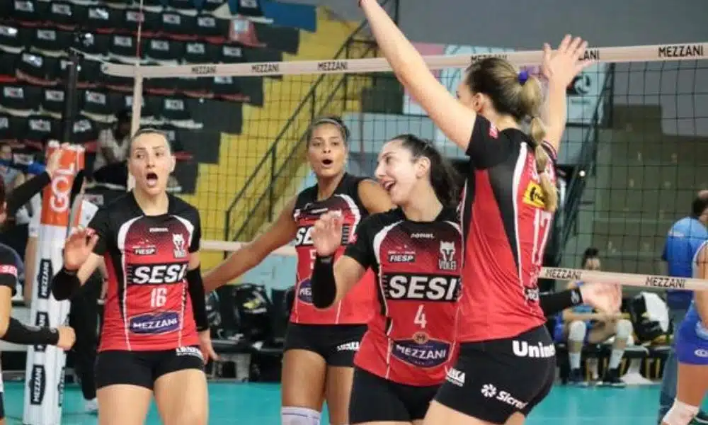 Sesi Vôlei Bauru vence São Caetano na abertura da 11ª rodada