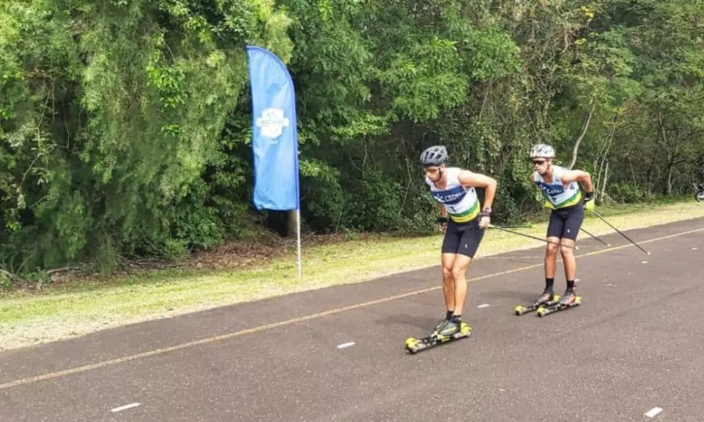Victor Santos é o principal nome do Brasil no esqui cross country