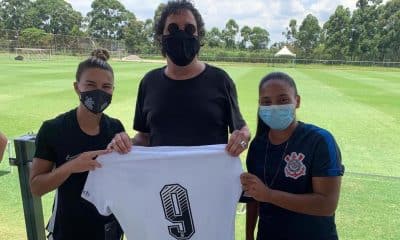 Casagrande foi presença ilustre em um dos dias de treinamentos