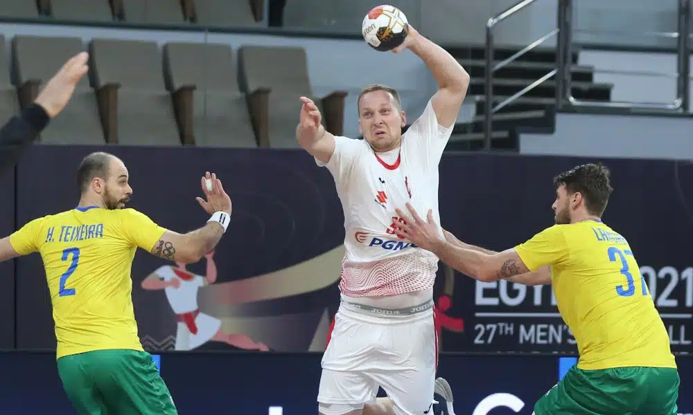 Brasil e Polônia - Mundial de handebol