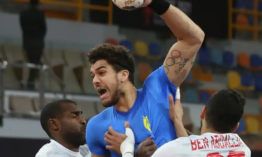 Brasil e Tunisía - Mundial de handebol