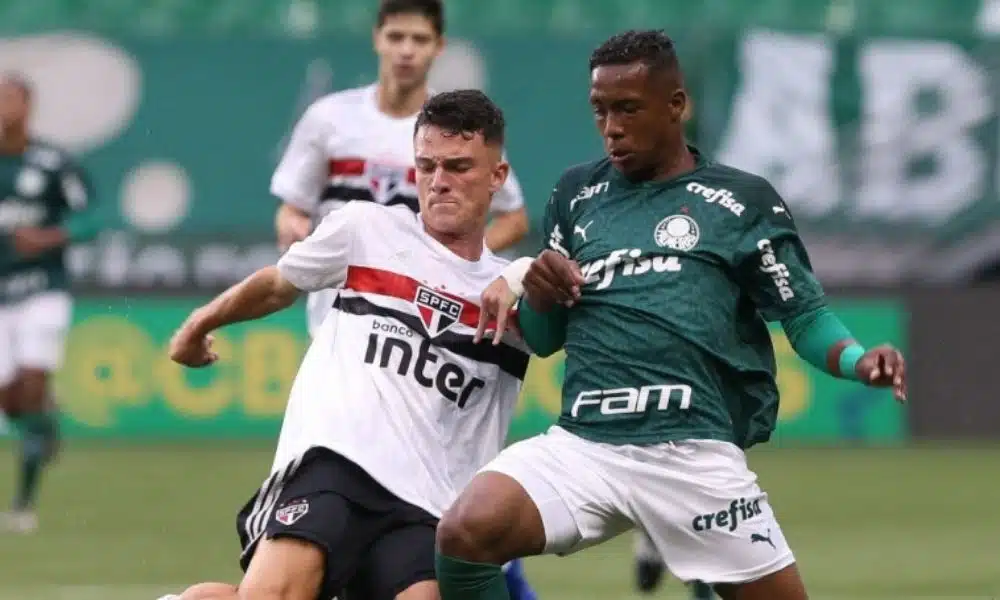 são paulo palmeiras copa do brasil sub-17 ao vivo